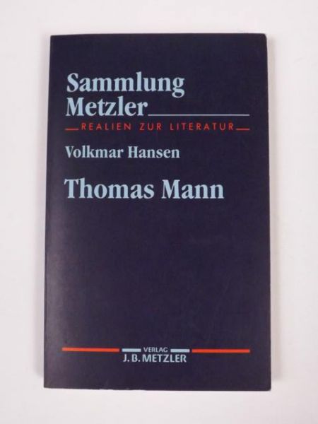 Hansen Volkmar - Mann Thomas