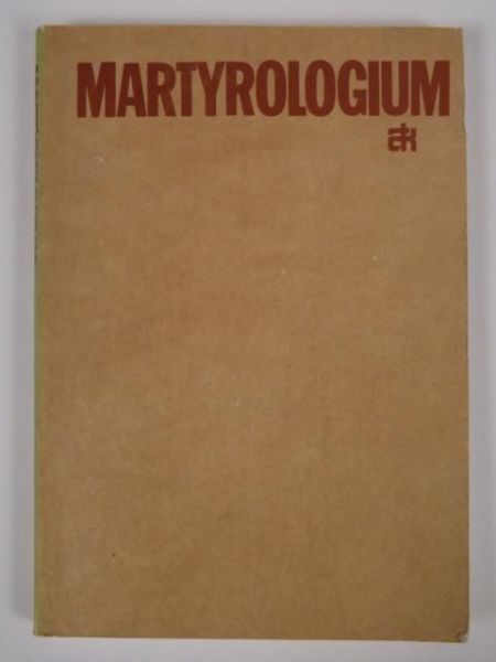 Martyrologium, czyli wspomnienia świętych przypadające na poszczególne dni roku