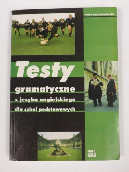 Testy gramatyczne z jezyka angielskiego dla szkół podstawowych