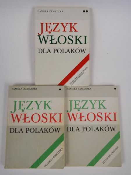 Język włoski dla Polaków, 3 książki
