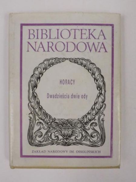 Dwadzieścia dwie ody, BN