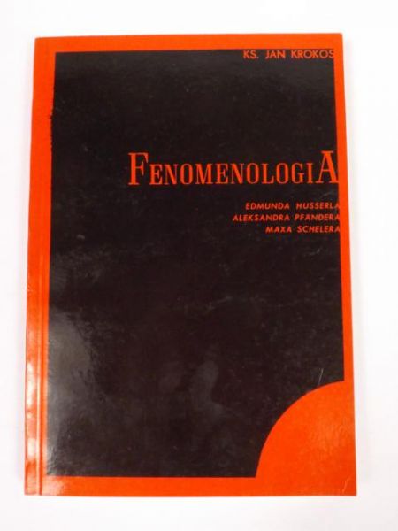 Krokos Jan - Fenomenologia