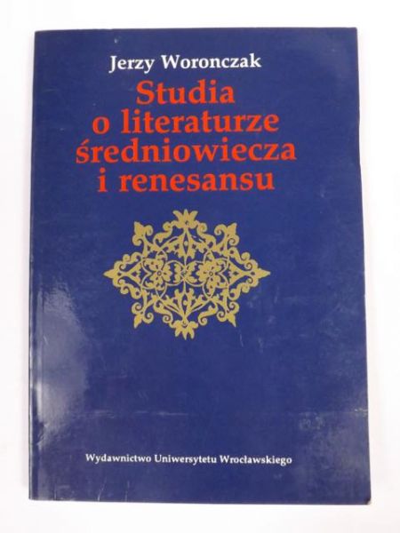 Studia o literaturze średniowiecza i renesansu