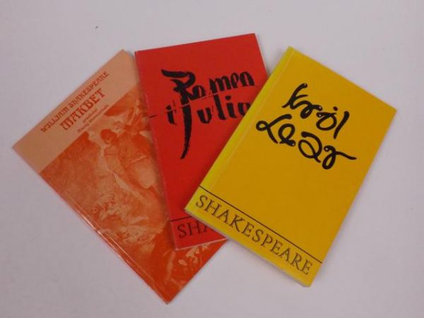 Romeo i Julia, Król Lear, Makbet