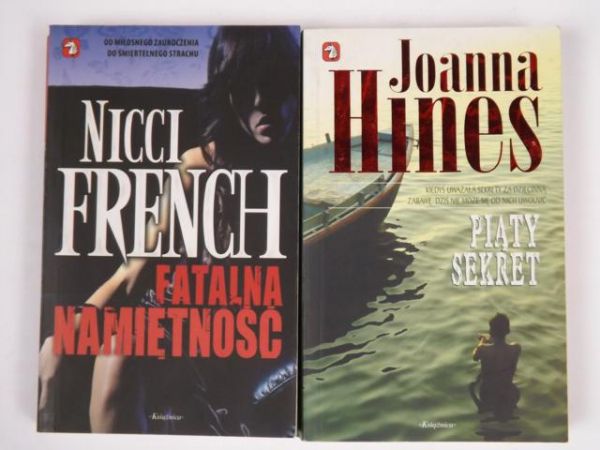 French Nicci-  Piąty sekret/ Fatalna namiętność, 2 książki
