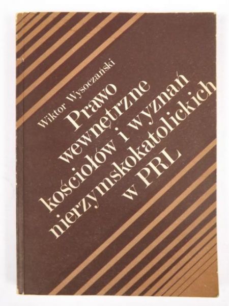 Prawo wewnętrzne kościołów i wyznań nierzymskokatolickich w PRL