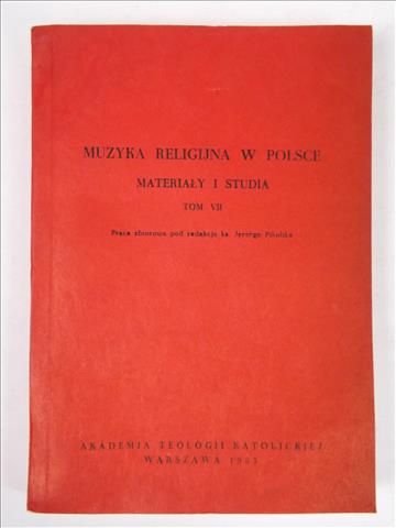 Muzyka religijna w Polsce, t. VII
