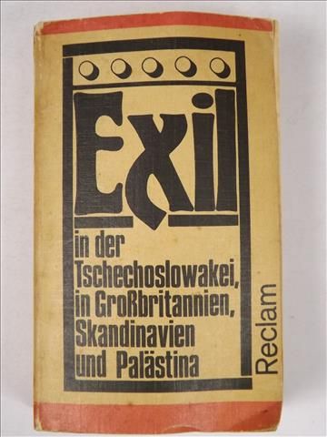 Hoffmann Ludwig - Exil in der Tschechoslowakei, in Grossbritannien, Skandinavien und in Palastina