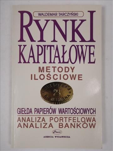 W. - Rynki kapitałowe. Metody ilościowe. Vol II