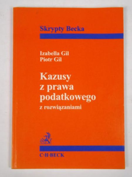 - Kazusy z prawa podatkowego z rozwiązaniami