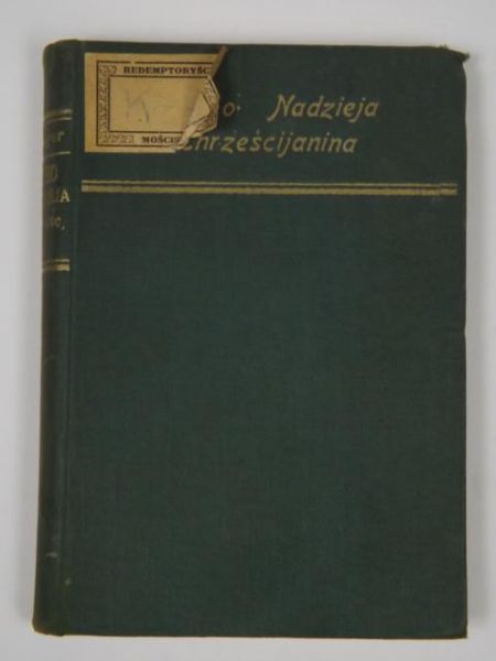 Niebo. Nadzieja Chrześcijanina, 1924 r.