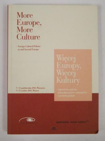 Więcej Europy, Więcej kultury