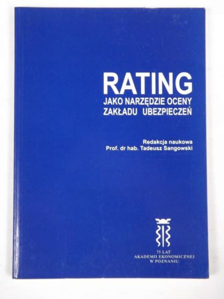 Rating jako narzędzie oceny zakładu ubezpieczeń