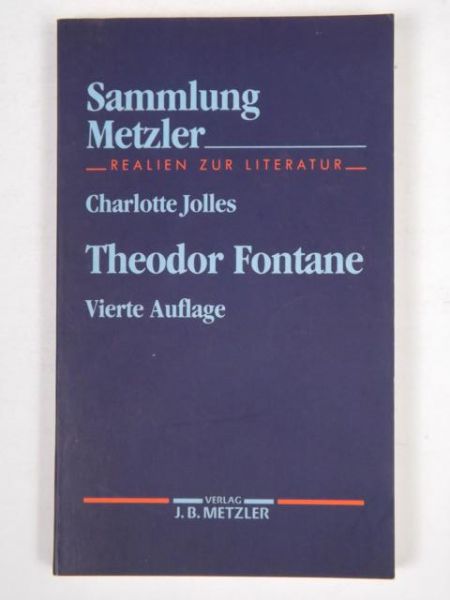 Jolles Charlotte - Theodor Fontane