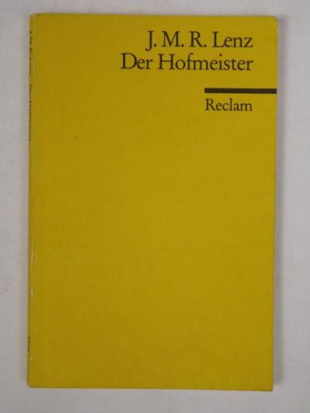 Lenz J. M. R. - Der Hofmeister