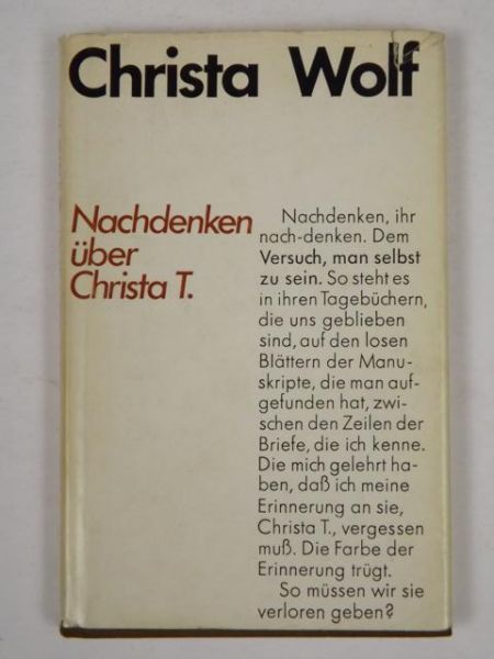 Nachdenken uber  T.
