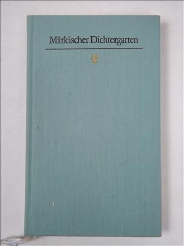 Bruyn Gunter de,  - Markischer Dichtergarten
