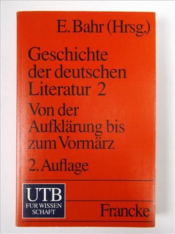 Geschichte der deutschen Literatur 2