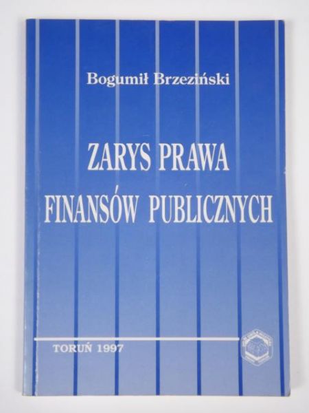 Zarys prawa finansów publicznych