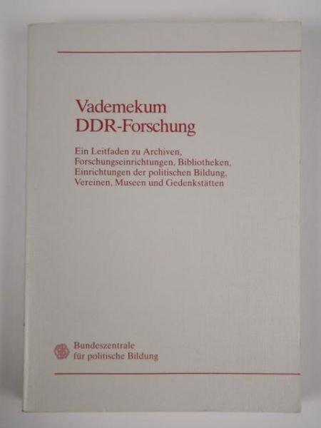 Vademekum DDRForschung