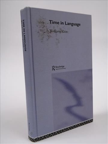 Klein Wolfgang - Time in Language