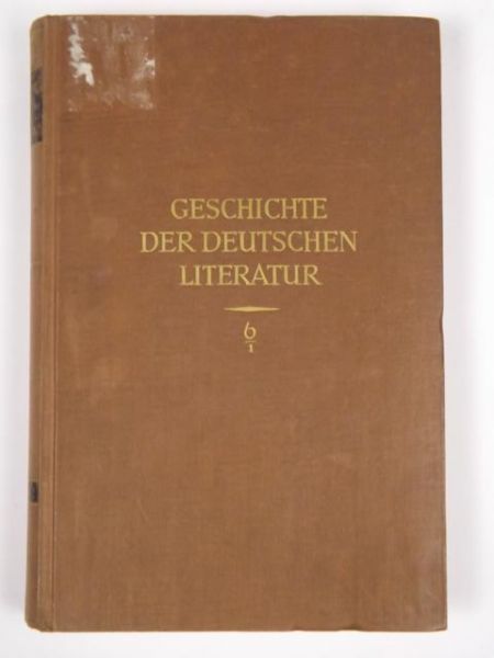 Geschichte der Deutschen Literatur