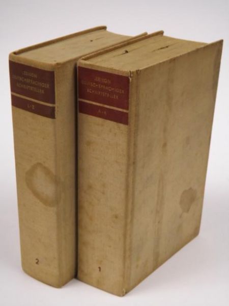 Gunter Albrech,    - Lexikon deutschsprachiger Schriftsteller A-K, L-Z, T I-II