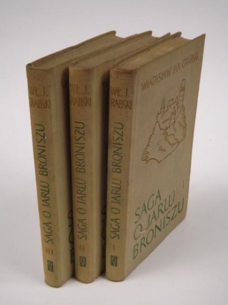 Saga o Jarlu Broniszu Tom I-III