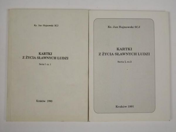 Kartki z  życia sławnych ludzi Seria I cz. 1-2