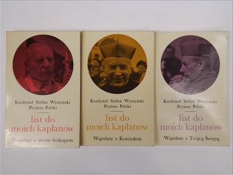 List do moich kapłanów, Cz. 1,2,3