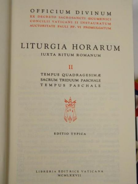 Liturgia Horarum. Iuxta Ritum Romanum, II