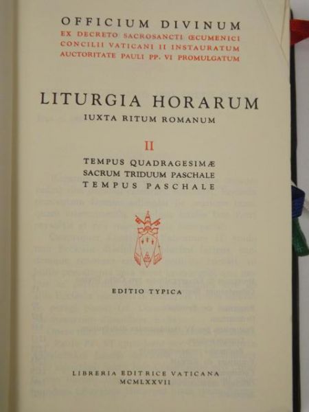 Liturgia Horarum. Iuxta Ritum Romanum, II