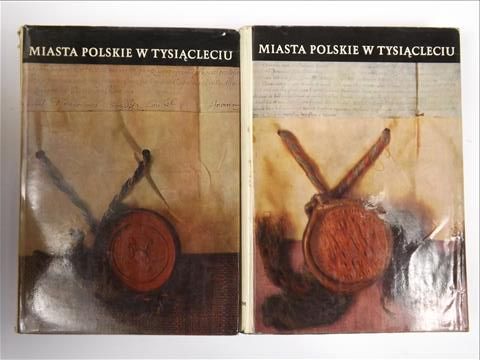 Miasta polskie w tysiącleciu tom I-II