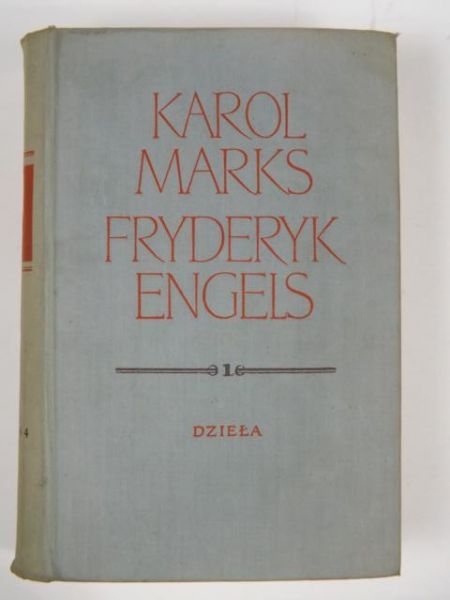 Engels Fryderyk - Dzieła Tom I