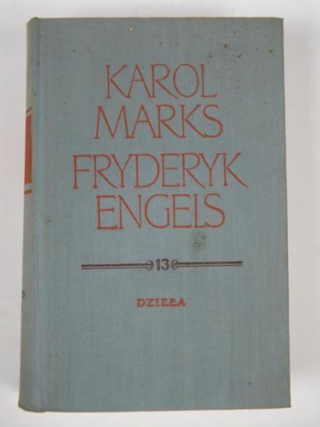 Engels Fryderyk - Dzieła Tom XIII