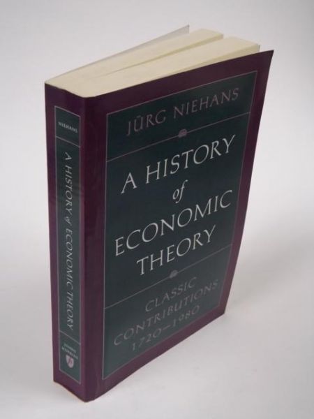 Niehans Jurg - A History of Economic Theory