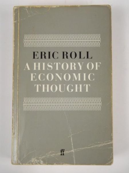 A history of economic thought