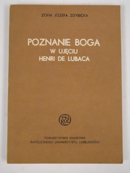 Poznanie Boga w ujęciu Henri de Lubaca