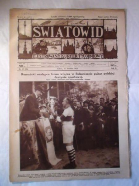 Tygodnik Ilustrowany Światowid Nr 17 1925 r.