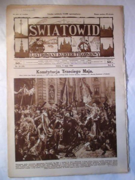 Tygodnik Ilustrowany Światowid Nr 18 1925 r.