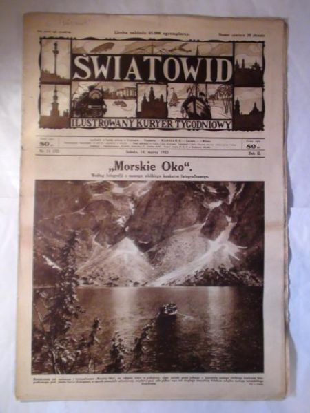 Tygodnik Ilustrowany Światowid Nr 11 1925 r.