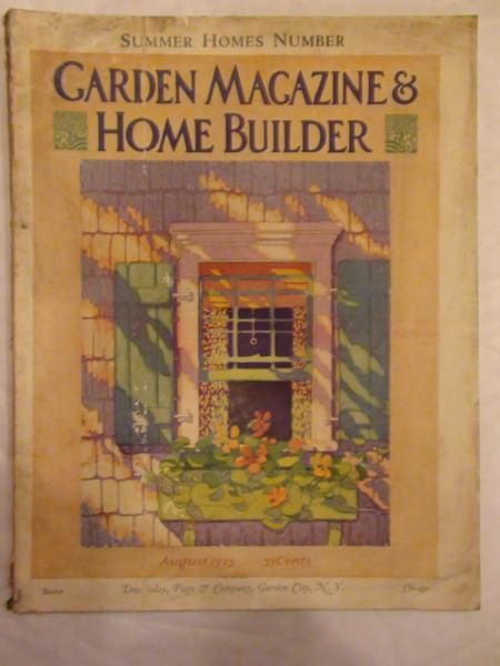 Garden Magazine & Home Builder , August 1925 r.