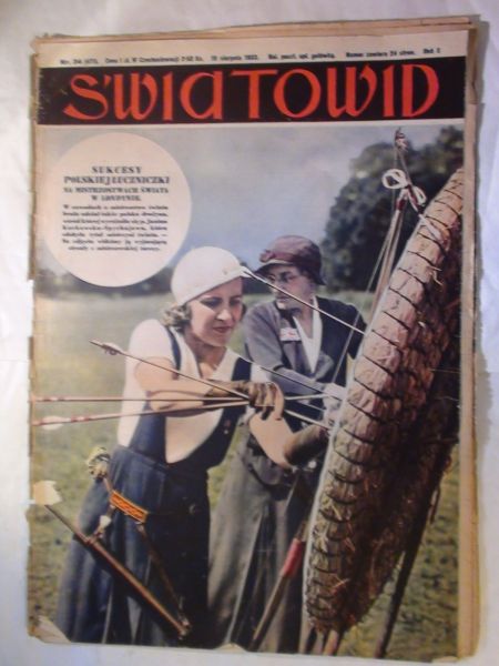 Tygodnik Ilustrowany Światowid  Nr 34, 1933 r.