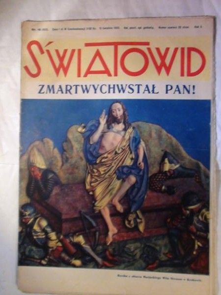 Tygodnik Ilustrowany Światowid  Nr 16, 1933 r.