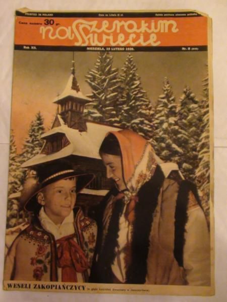 Na Szerokim Świecie Nr 8, 1939 r.