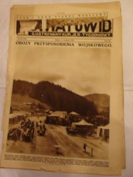 Tygodnik Ilustrowany Światowid Nr 36, 1926 r.