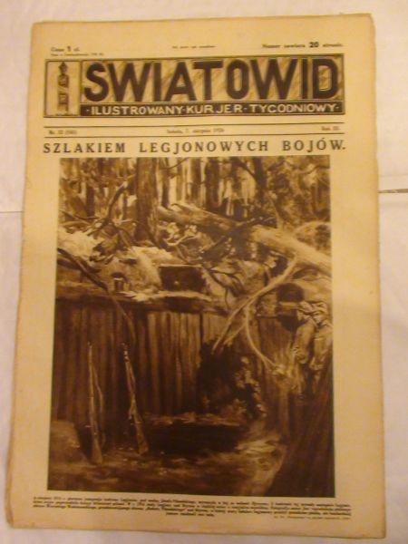 Tygodnik Ilustrowany Światowid Nr 32, 1926 r.