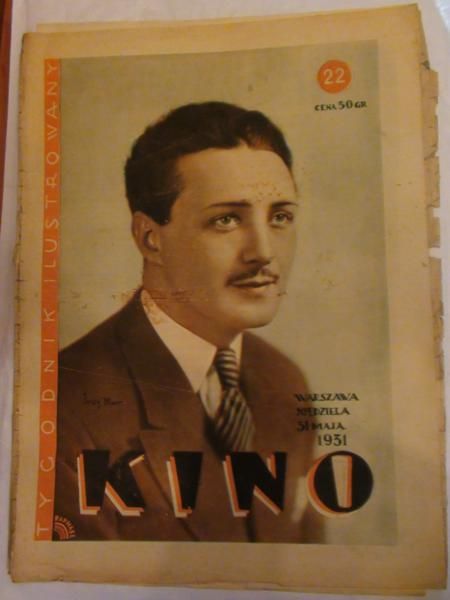 Tygodnik Ilustrowany Kino Nr 22 1931 r.