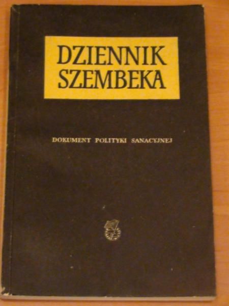 Dziennik a. Dokument polityki sanacyjnej