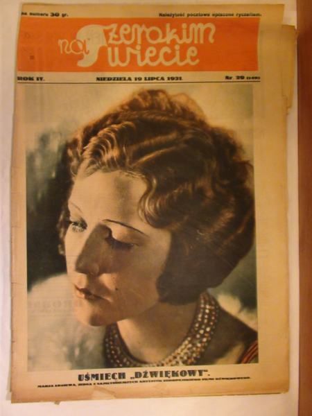 Tygodnik Na Szerokim Świecie Nr 29 1931 r.